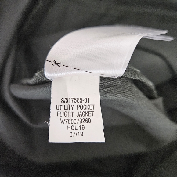 Banana Republic Utility Faux Wrap Skirt Flight Jacket Green Belt Zip Back 6 - Picture 8 of 8